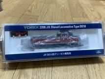 未使用？極美品 TOMIX Nゲージ 2208 JR DE10形ディーゼル機関車 (M)_画像1