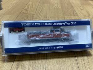 未使用？極美品 TOMIX Nゲージ 2208 JR DE10形ディーゼル機関車 (M)