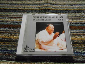 ◎レア廃盤。オコラ盤　OCORA　究極のパリ・コンサート１　nusrat fateh ali khan パキスタン