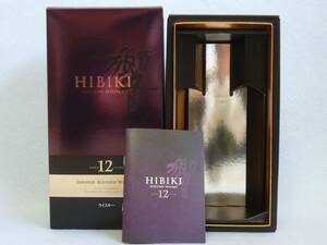 【箱のみ】サントリー ウイスキー 響 12年 SUNTORY WHISKY HIBIKI AGED 12 YEARS 空き箱 空箱 化粧箱