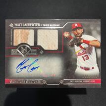 【マット・カーペンター AUTO＃/299 カージナルス】2017 Topps Museum Collection Matt Carpenter Signature Swatch STL Cardinals /299_画像1