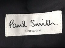 ポールスミス 94/80/175 Lサイズ セットアップ スーツ ジャケット ボトムス パンツ メンズ ブラック Paul Smith_画像6