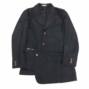 コムデギャルソン・オム・プリュス S テーラードジャケット PF-J059 メンズ 黒 COMME DES GARCONS HOMME PLUS