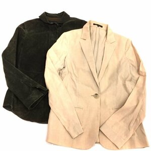  McAfee размер неизвестен свинья кожа кожаный жакет хаки зеленый теория 38 рубашка жакет женский 2 позиций комплект 
