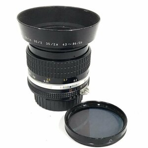 Nikon Ai-S Nikkor 28mm 1:2.8 カメラレンズ Fマウント マニュアルフォーカス SICコーティング