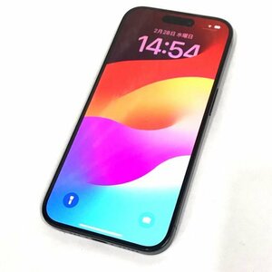 1円 SIMフリー Apple Phone15 Pro 256GB A3101 MTUG3J/A ブルーチタニウム スマホ 本体 SIMロック解除済