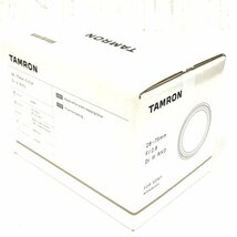 1円 TAMRON 28-75mm F/2.8 Di iii RXD カメラレンズ Eマウント オートフォーカス L172321_画像10