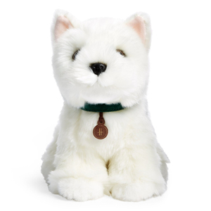 [ free shipping ] Harrods Harrods u Estee soft toy waist * Highland * white * terrier dog dog waste tiWesite teddy bear 