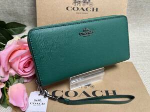 コーチ COACH 長財布 財布 ラグジュアリー レザー アコーディオン ロング ジップアラウンド ウォレット プレゼント ギフト財布C3441 A177 