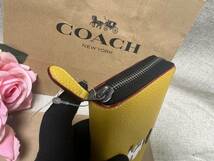 コーチ COACH 長財布 財布 アコーディオン ウォレット スヌーピー モチーフ フラックス マルチ COACH X PEANUTS コラボ ギフト CE715 A090_画像7