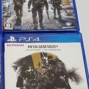 ps4メタルギアソリッド5グラウンド・ゼロズ＆ファントムペイン＋ディビジョン動作確認済み送料無料