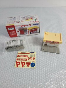 ● TOMY　旧トミカタウン　ピザーラ　箱付　平成レトロ レア トミカ