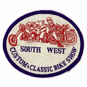 サウスウェスト カスタム＆クラシックバイクショー ビンテージ パッチ SOUTH WEST CUSTOM & CLASSC BIKE SHOW Vintage Patch