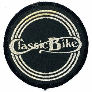 クラシック バイク マガジン ビンテージ パッチ Classic Bike MAGAZINE Vintage Patch バイカー ワッペン Biker Wappen