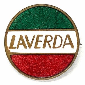 ラベルダ ビンテージ ピンバッジ LAVERDA Vintage Pin イタリア Moto Bike Italy Pins