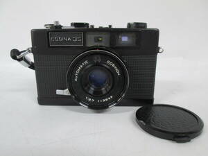 【0306i F9891】COSINA 35 1:2.7 f=38mm 昔のレンジファインダーカメラ コシナ 希少 シャッターOK ジャンク