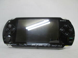 【0307n Y9927】SONY PSP-1000 PSP 本体 ソニー プレイステーションポータブル ブラック ソフト付き プロ野球スピリッツ