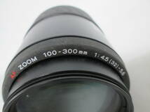 【0315i F162】 MINOLTA ミノルタ AF ZOOM レンズ まとめ/100-300mm 1:4.5(32)-5.8 フード付き/35-105mm 1:3.5(22)-4.5_画像4