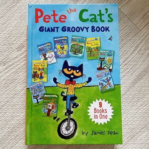 新品 Pete the Cat's Giant Groovy Book 9 Books in One 英語絵本 ハードカバー　