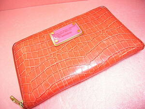 ★★ 高級品！！★★【 MARC BY MARC JACOB 】マークバイマークジェイコブス 型押しレザー ウォレット財布 ★★MARC BY MARC JACOB★★