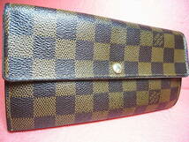 ★★ 良好＆良品です！★★【 LOUIS VUITTON 】ルイ ヴィトン ダミエ ポルトフォイユ サラ ファスナー 長財布 ★★N61734★★_画像1