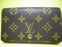 ★★★ 綺麗です！！★★【 LOUIS VUITTON 】モノグラム ポルトモネビエトレゾール 二つ折り 財布 ★★M61730★★_画像2