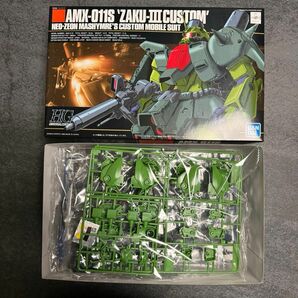 【新品・未開封】HGUC 003 AMX-001 ZAKU-Ⅲ CUSTOM ザクⅢ改