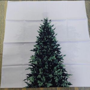 【在庫処分】クリスマスツリー　シンプル　タペストリー　モミの木