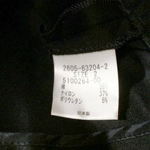 美品 Viaggio Blu ビアッジョブルー 綺麗め コットン ジャージーストレッチ ジャケット 2号 M 春 秋 合服 24C03_画像3