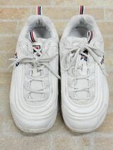 FILA FILARAY/フィラ フィラレイ ホワイト スニーカー/シューズ FS1SIA1160X-WWT 24cm ◯ 【6651y1】_画像2