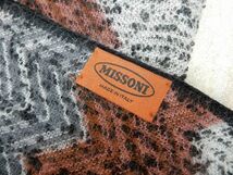 MISSONI/ミッソーニ フリンジ マフラー ◯ 【6766y1】_画像4