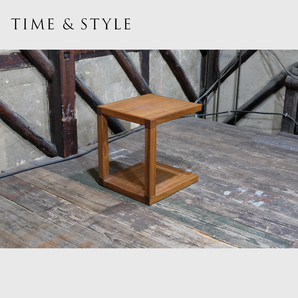 ▽展示美品△①TIME&STYLE/タイムアンドスタイル/DISTANCE/ディスタンス サイドテーブルLO 検/マスターウォールアルフレックスアクタスの画像1