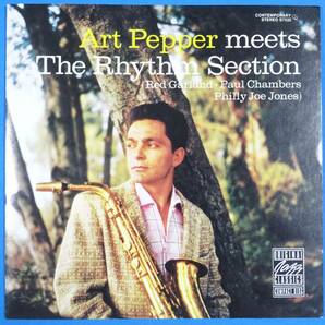 CD アート・ペッパー ART PEPPER / ART PEPPER MEETS THE RHYTHM SECTION 1988年 US盤 ジャズの画像4