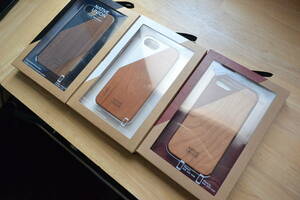 3色セット訳あり ative Union ネイティブユニオン Clic Wooden for iPhone 5/5s/SE 木目ウッドケース　CLIC-BLK-WD-5-5SV3