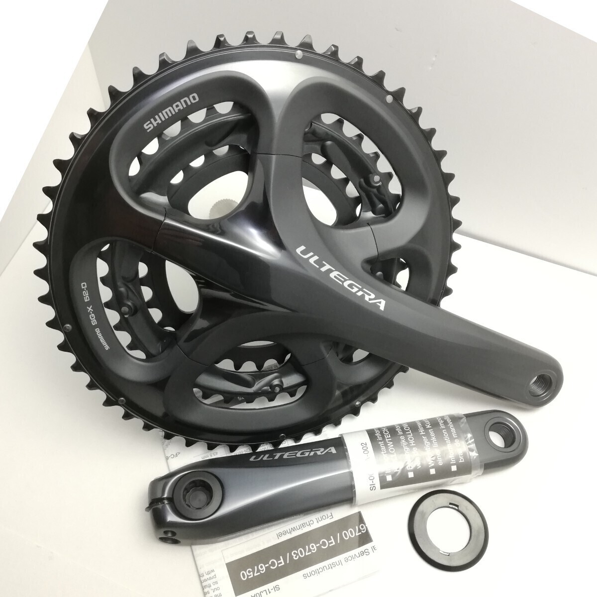 シマノ アルテグラ ULTEGRA FC-6700 52-39 170mm シマノ アルテグラ ULTEGRA FC-6700 52-39 170mm