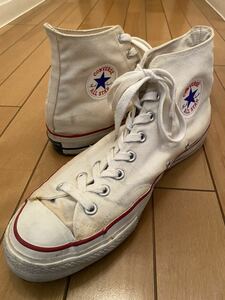 60's CONVERSE Chuck Taylor コンバース ヒールパッチ 三ツ星 チャックテイラーUS 10.5 28.5 USA製 当て布 オールスター HI 靴 スニーカー