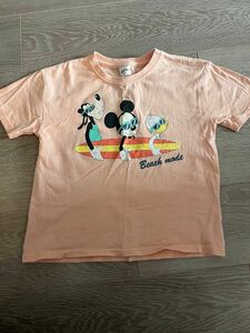 ミッキー、ドナルド、グーフィー半袖Tシャツ