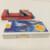 585　当時物　旧トミー　ポケットメイト　501　スペースシップ　箱あり　TOMY　中古品　動作確認　希少_画像3