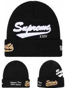 Supreme New Era Salvation Beanie BLACK シュプリーム　ビーニー ニット帽 