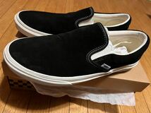 VANS スリッポン バンズ slip on suede スエード 9.5_画像1