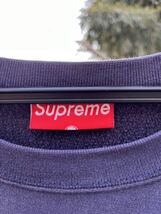 シュプリーム Supreme Crewneck スウェット arc logo アーチロゴ 90s 00s 初期 USA washed navy_画像3