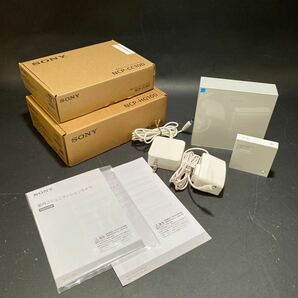 N 3186 [ SONY 室内コミュニケーションカメラ AIホームゲートウェイ セット ] ソニー 通電確認済 NCP-CC100 NCP-HG100 共箱＆取説付の画像1