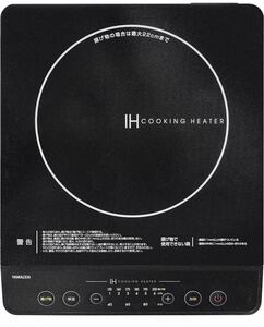 IHコンロ IHクッキングヒーター 卓上 小型 一人暮らし 二人暮らし 1400W 高火力 火力調整6段階 保温 IH調理器 ブラック