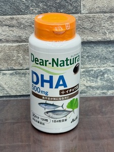 アサヒ ディアナチュラ(Dear-Natura) ＤＨＡ＋イチョウ葉 30日分(120粒) 未開封！