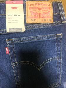 時間新品★W34★Levi's510 SKINNY STRETCH★リーバイス510スキニー ストレッチ★05510-1208■