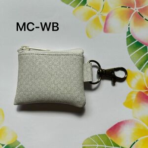 MC-WB.ハンドメイド　ミニコインケース　レザー　小銭入れ　薬入れ　小物入れ