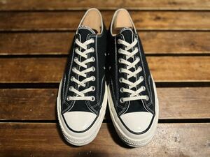 コンバース chuck Taylor チャックテイラー ct70 オールスター CONVERSE 三ツ星 OX ローカット LOW ブラック 28.5