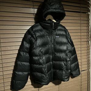 Patagonia パタゴニア M's Fitz Roy Down Hoody メンズ フィッツロイ ダウン フーディ 85500 ブラック M ダウンセーター ハイロフトの画像1