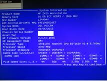 【※HDD無し】HP Z420 Workstation / Xeon E5-1620v2 3.70GHz / 16GB / Quadro k4000 / DVD-ROM / No.S921_画像9
