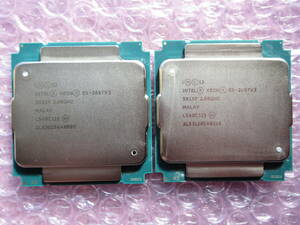 【2個セット】Intel / インテル / Xeon E5-2697v3 2.60GHz / SR1XF / BIOS認識 / No.T225